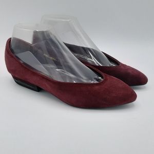 Piatto Suede Careerware Office Flats.